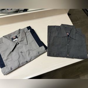 2 Vintage Dickies Shirts